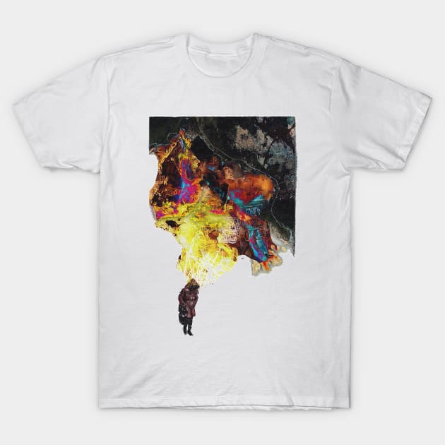 Crumbling Brain T-Shirt by DevanGill